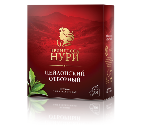 Принцесса Нури «Отборный»: черный чай в пакетиках без ярлычка