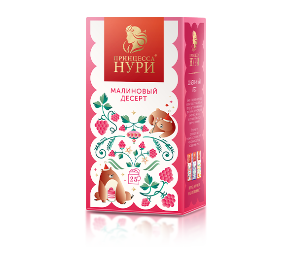 Малиновый десерт